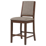 Patterson counter chair seat and cushion detail
