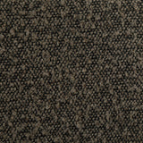 Petra Boucle Upholstered Accent Side Chair chocolate brown in a room setting