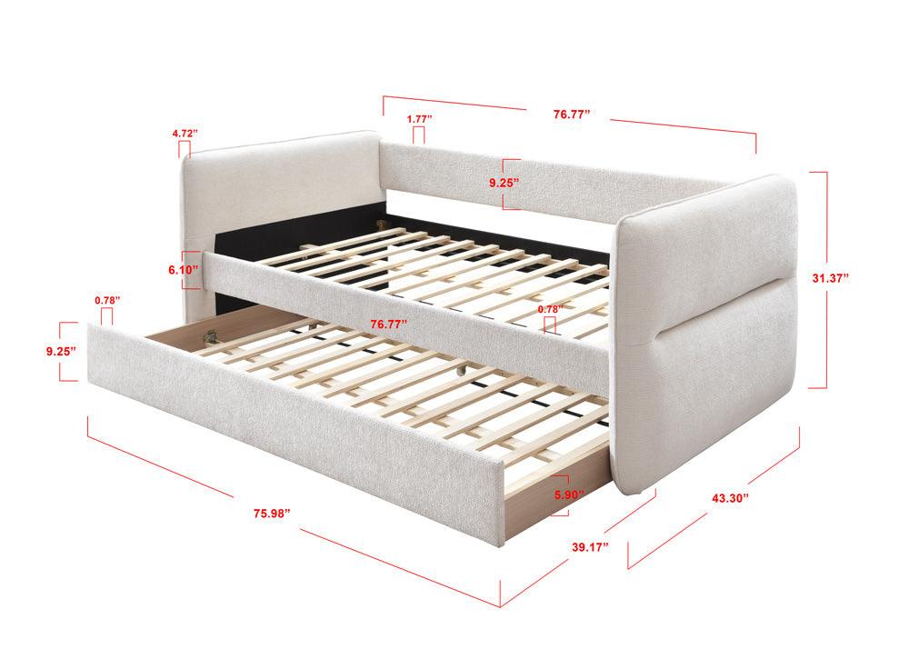 Philipa daybed styling in modern room setting
