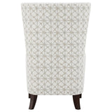 Top view highlighting ultra-high wingback design