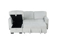Poland Gray Reversible Sectional Sofa main view