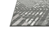 Detailed shot of Posh 150 Smoke rug pattern