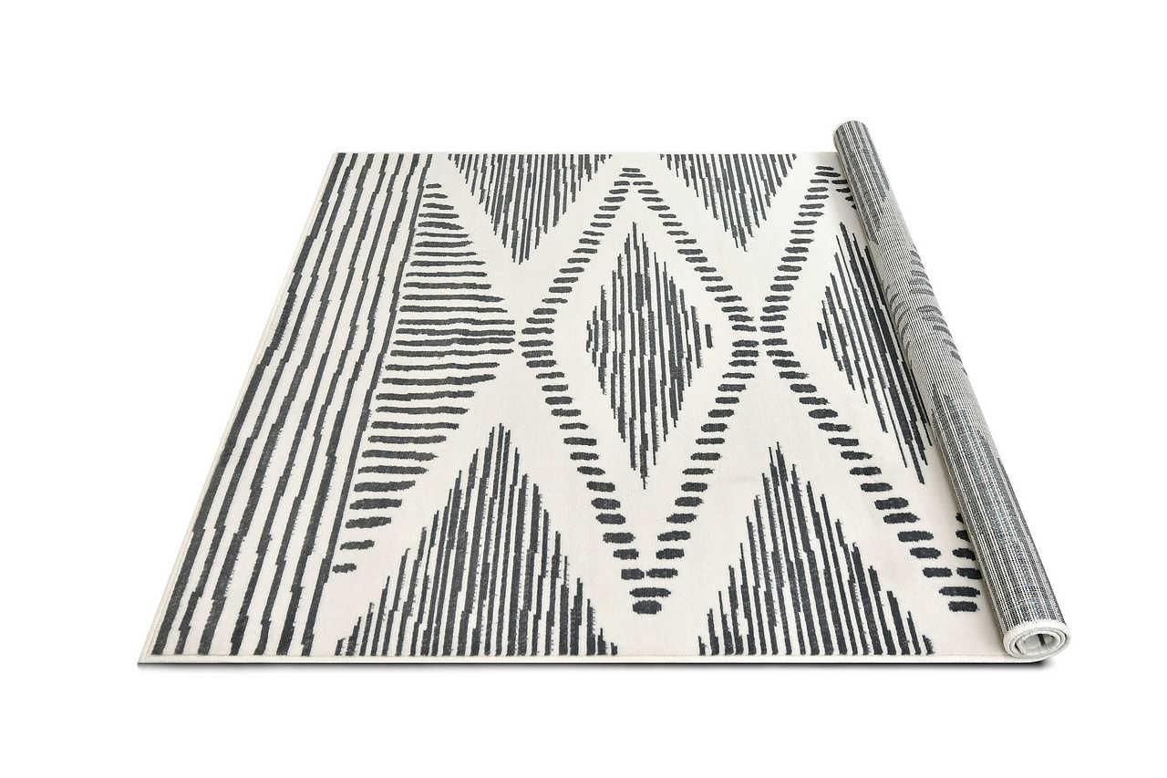 Posh 152 Medium Bone Rug corner close-up