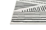 Posh 152 Medium Bone Rug edge detail