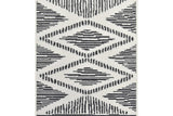Posh 152 Medium Bone Rug in styled room setting