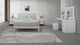 Lucia Pink Upholstered Platform Bed - Twin Size