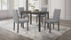 main view of Melshire Brown Gray Rectangular Dining Room Set dining room furniture