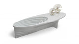 Sasha White Coffee Table from above
