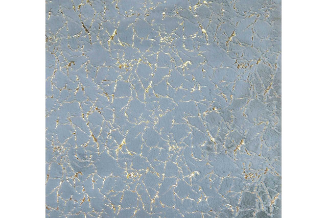 Rabbit Silver Gold medium rug showcasing silver and gold blend, front view