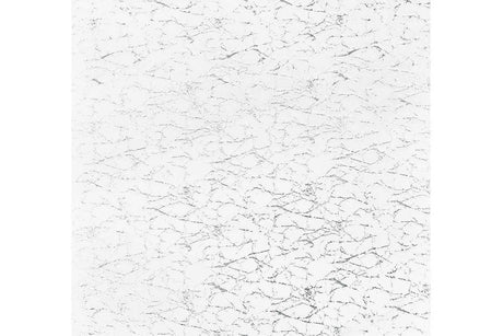 Rabbit White and Silver medium rug - front view