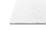 Rabbit White and Silver medium rug full spread