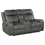 Wall-hugger reclining sofa position demonstration
