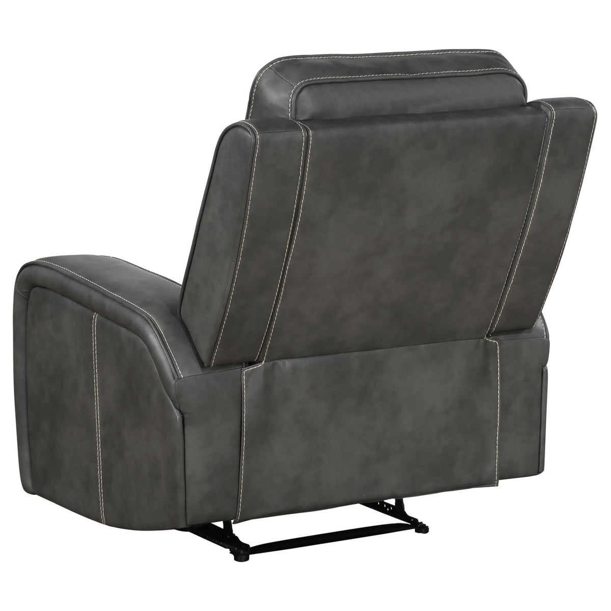 Raelynn Recliner foam padding detail
