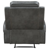 Raelynn Recliner attached headrest close-up