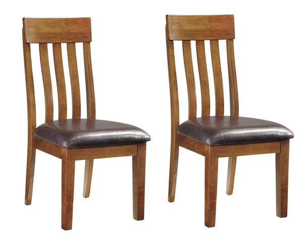 Close-up of Ralene dining chair seat and back