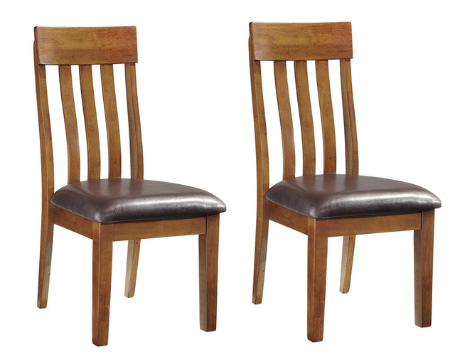 Close-up of Ralene dining chair seat and back