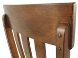 Room setup of Ralene dining set medium brown finish