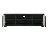 Rangley Black Modern Contemporary Solid Wood Marble 5-Drawers Chest - Ella Furniture