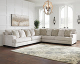 Rawcliffe Parchment Chenille 3-Piece Sectional - image 3