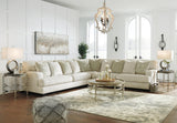 Rawcliffe Parchment Chenille 3-Piece Sectional - image 5