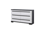 Top view of Remington Chalk Ebony 5-Drawer Chest
