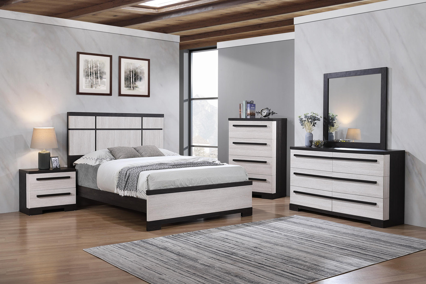Remington dresser wood grain texture