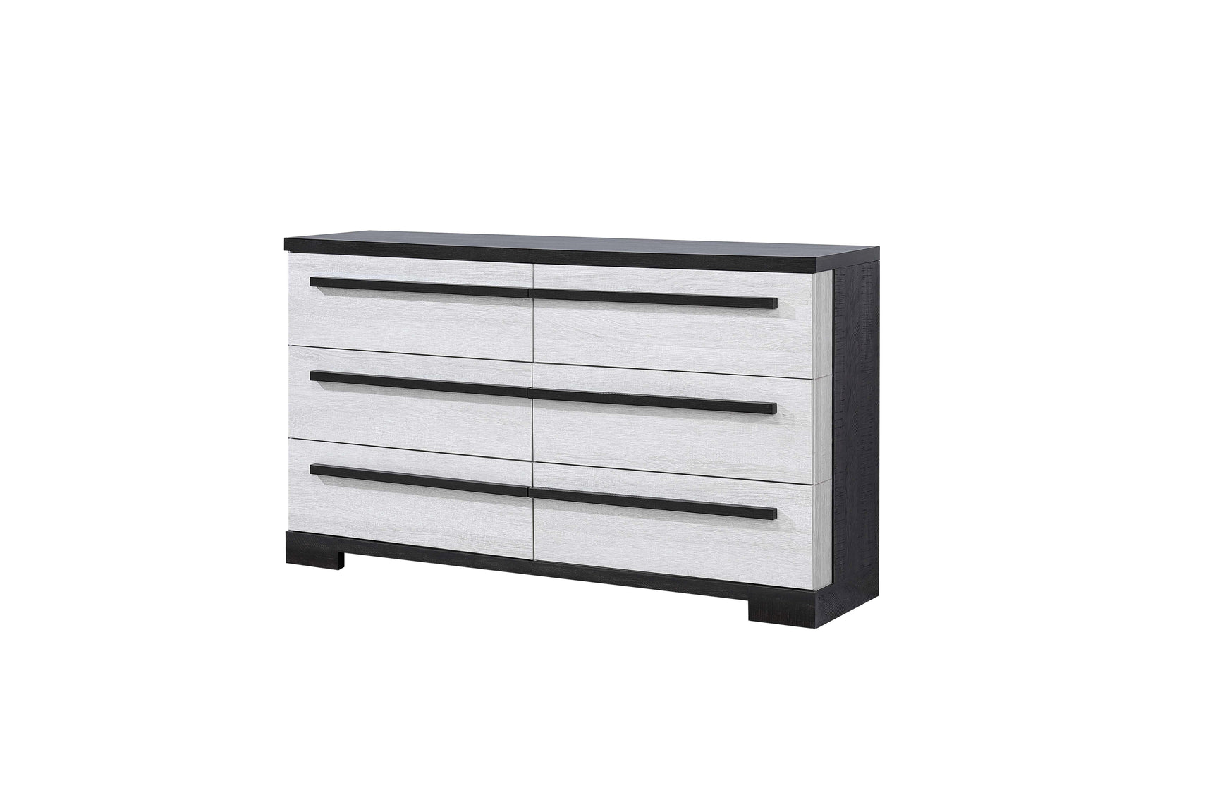 Remington Chalk Ebony Modern Storage TV Stand top view