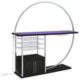 Risley home bar metal frame base