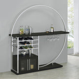 Risley home bar LED lighting detail