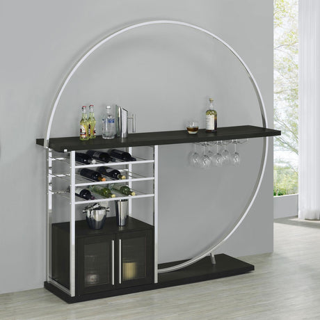 Risley home bar LED lighting detail