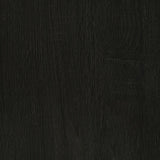 Risley 2-Door Circular LED Home Bar in dark charcoal showing front view