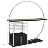 Risley home bar LED color options display