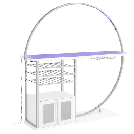 Risley bar overall front view in modern home setting