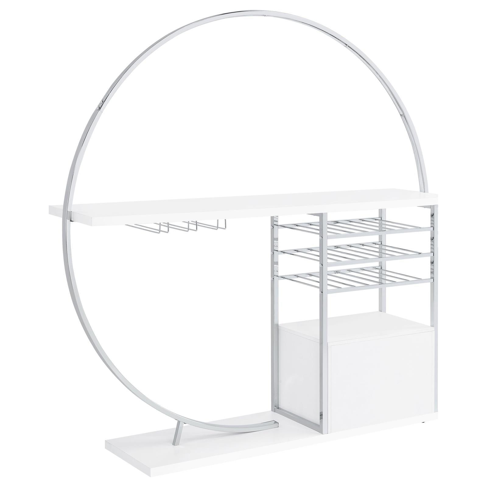Risley bar side open door with storage capacity
