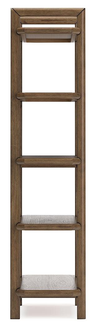 Roanhowe bookcase shelf detail