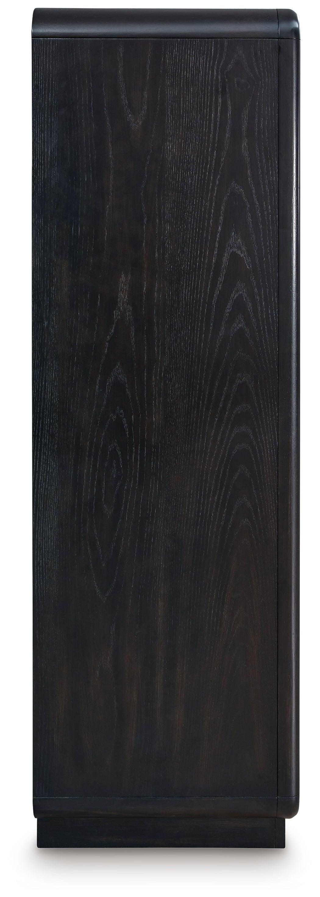 Rowanbeck chest showing textured wood grain finish