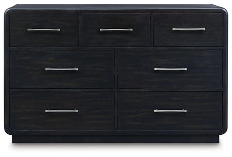 Rowanbeck Black Dresser side profile
