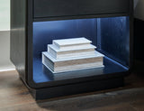 Rowanbeck Nightstand drawer dovetail construction detail