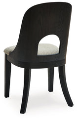 Rowanbeck chair seat detail with foam cushion