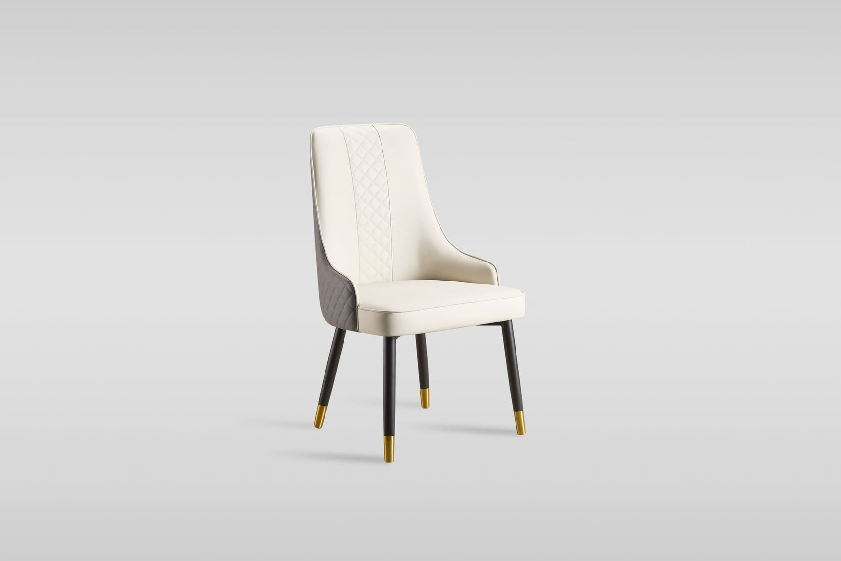 Roxy White and Bronze 5 or 7-Piece Dining Set with Sintered Stone Table and Toni Chairs view 5