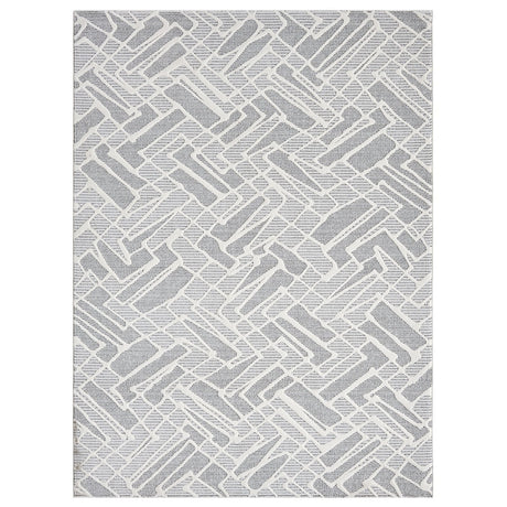Rubix 892 Asteroid 5x7 Area Rug from Decor Furniture