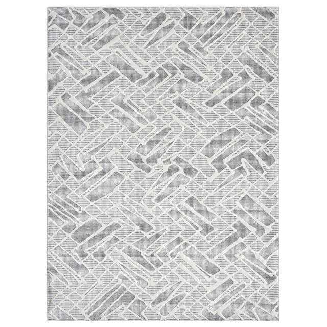 Rubix 892 Asteroid 5x7 Area Rug from Decor Furniture