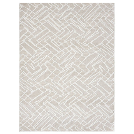 Rubix 892 Latte 5x7 Area Rug from Decor Furniture