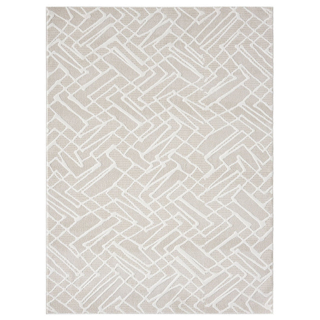 Rubix 892 Latte 5x7 Area Rug from Decor Furniture