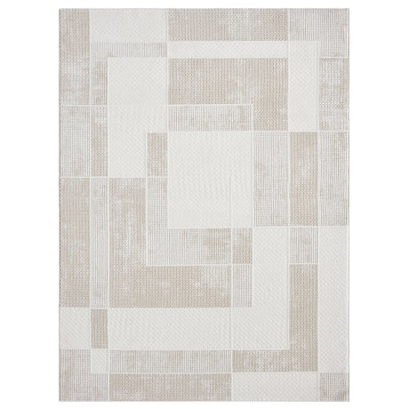 Rubix 894 Latte 5x7 Area Rug from Decor Furniture