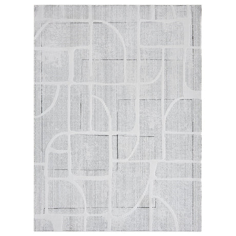 Rubix 897 Area Rug in Asteroid, 5x7 Feet from Decor Furniture