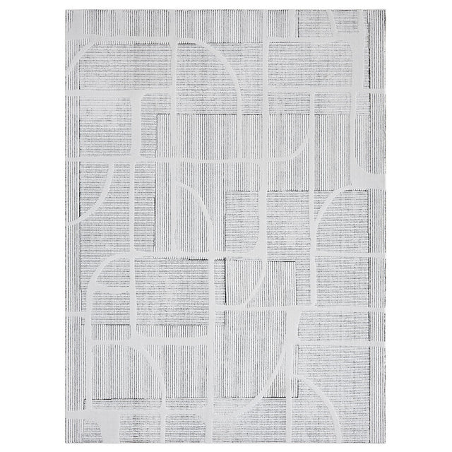 Rubix 897 Area Rug in Asteroid, 5x7 Feet from Decor Furniture