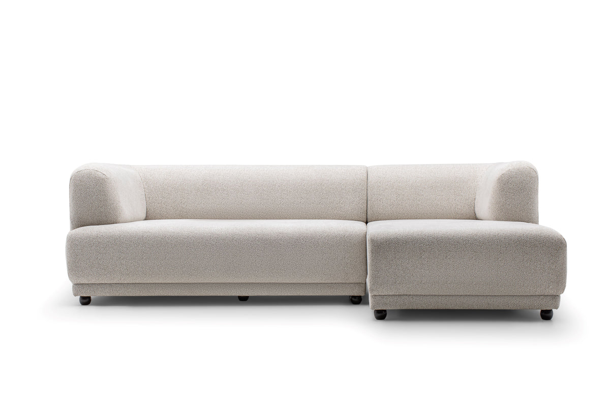 room view of Jenna Ivory 2-Piece Raf Sectional sectional sofa