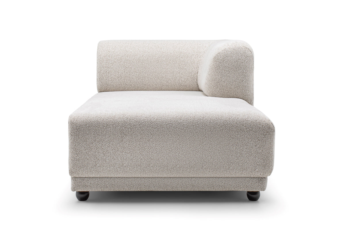 main view of Jenna Ivory 2-Piece Raf Sectional sectional sofa