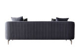 Close-up of sofa velvet texture
